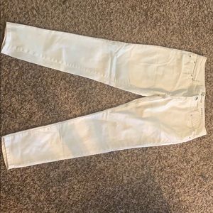 GP skinny white jeans